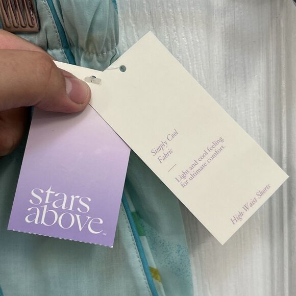 NWT 2-Pack Stars Above Women’s Sleep Shorts Tropical Leaf Print Size S - Picture 8 of 16